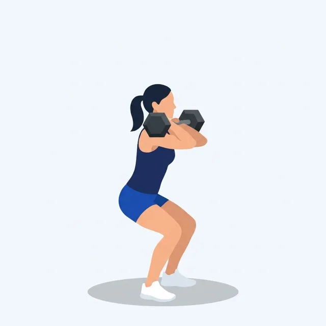 Jump them onto the shoulders, catch in a quarter squat.